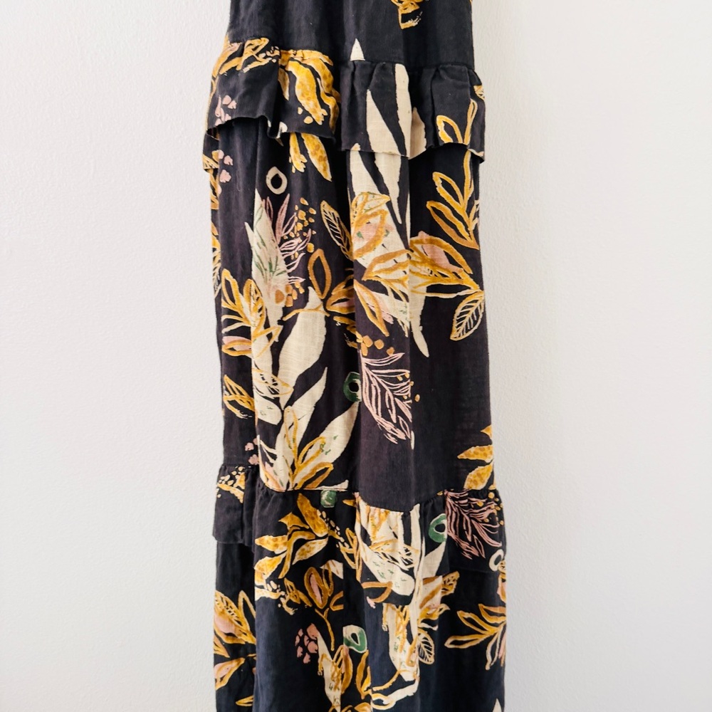 Free People Black Floral Maxi Dress - Picture 7 of 10